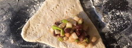 слойки с начинкой из груш. Шаг 5