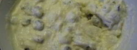 слойки с творогом и изюмом. Шаг 3