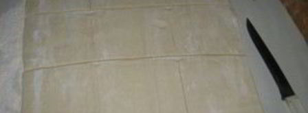 слойки с творогом и изюмом. Шаг 5