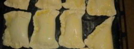 слойки с творогом и изюмом. Шаг 9