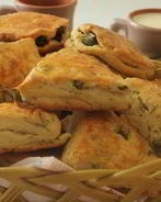 Слойки с зеленью