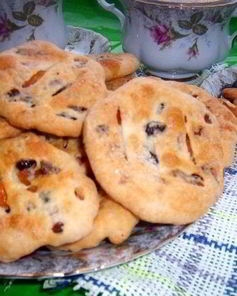 Слойки Солнце на тарелке