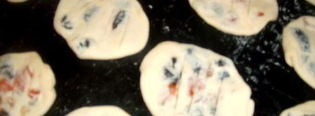 слойки солнце на тарелке. Шаг 3