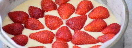 клубничный творожник. Шаг 7