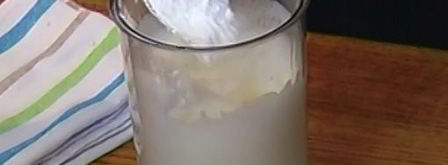 лимонные сырники с соусом из маскарпоне. Шаг 3