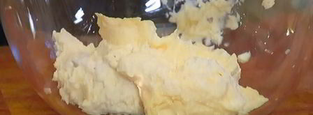 лимонные сырники с соусом из маскарпоне. Шаг 4