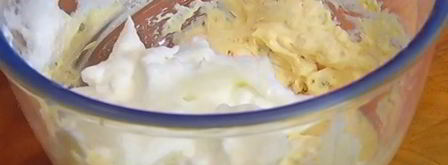 лимонные сырники с соусом из маскарпоне. Шаг 7