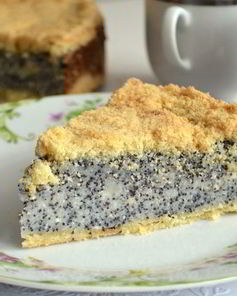 Немецкий маковый творожник