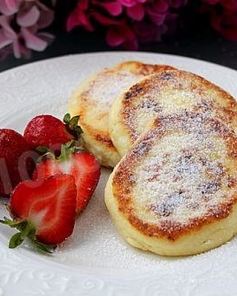 Нежные сырники из творога в духовке