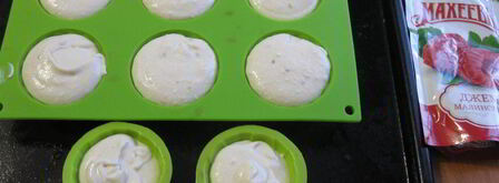 нежные творожники малиновый вулкан. Шаг 5