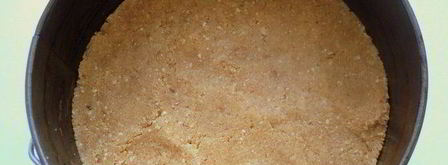 сырник с черникой фиалки. Шаг 3