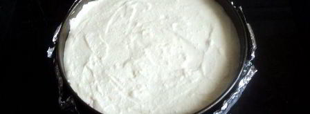 сырник с черникой фиалки. Шаг 8