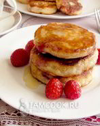 Сырники клубничные