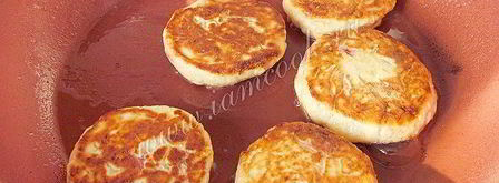 сырники клубничные. Шаг 6