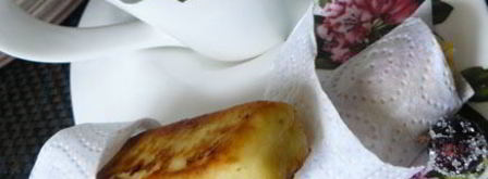 сырники полешки с черной смородиной. Шаг 3