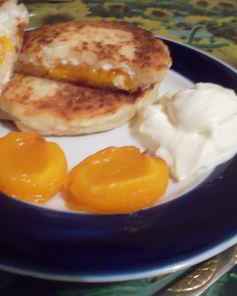 Сырники с абрикосами