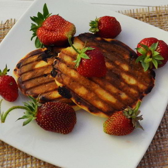 Рецепт сырников с клубникой