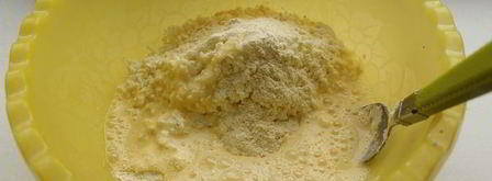 сырники с кукурузной мукой. Шаг 2