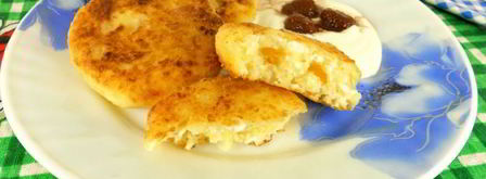 сырники с курагой. Шаг 6