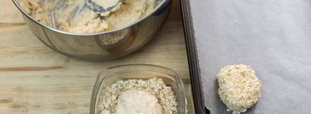 сырники с овсяными хлопьями в духовке. Шаг 11