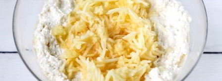 сырники с яблоками в духовке. Шаг 5