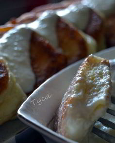 Сырники, тушенные в сладкой сметане