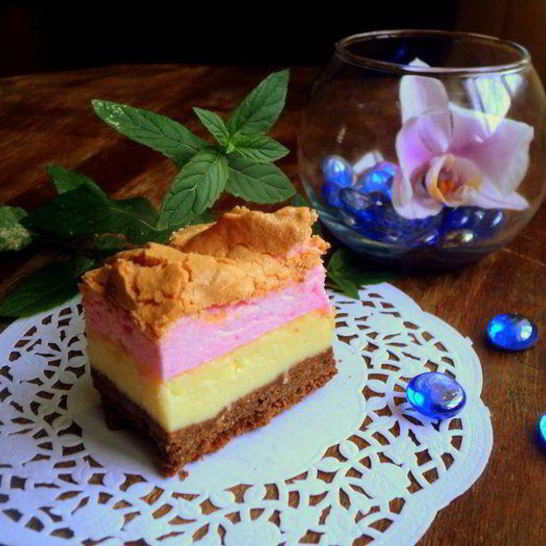 Рецепт трехцветного сырника