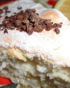 Цитрусовый творожник