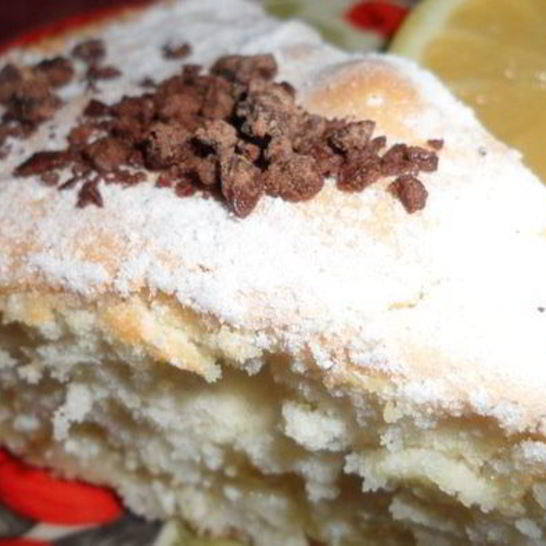 Рецепт цитрусового творожника