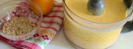 творожник джинга с апельсиново-миндальными нотками. Шаг 4