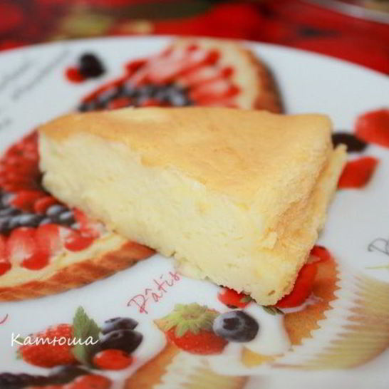 Рецепт творожника с белым шоколадом