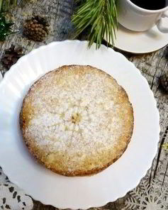 Творожник с миндалем и вяленой вишней