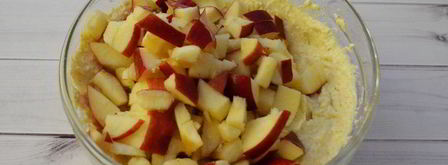 творожники с яблоком. Шаг 4