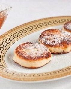 Ванильные сырники из творожной массы