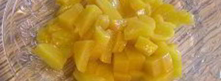 воскресные сырники с персиками. Шаг 3