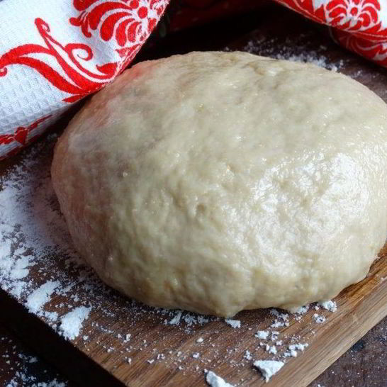 Рецепт бездрожевого теста на пирожки