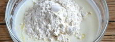 бездрожжевое тесто для пирожков на кефире. Шаг 4