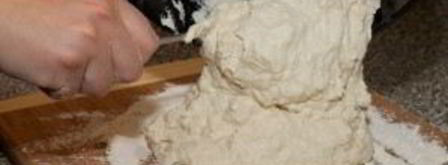 бездрожжевое тесто на воде. Шаг 4