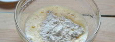 бисквитно-песочное тесто. Шаг 3