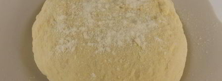 быстрое дрожжевое тесто для пиццы и лепешек. Шаг 4