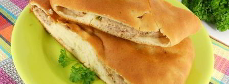 быстрое дрожжевое тесто для пиццы и лепешек. Шаг 6