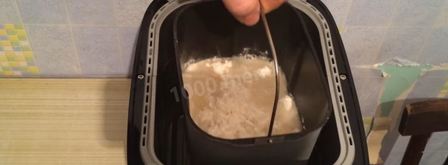 дрожжевое тесто для пирогов в хлебопечке. Шаг 6