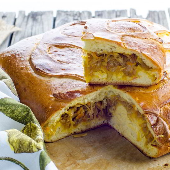 Рецепт дрожжевого теста со сливочным маслом