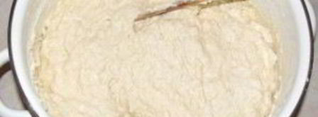 постное дрожжевое тесто. Шаг 2