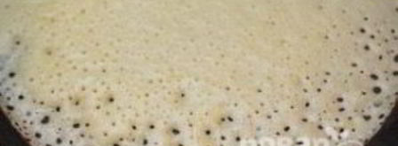 тесто для блинов. Шаг 6