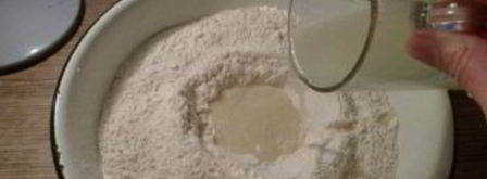 тесто для хычинов. Шаг 2