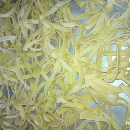 Рецепт теста для лапшерезки