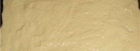 тесто для пиццы на сметане. Шаг 3