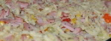 тесто из кефира для пиццы. Шаг 6