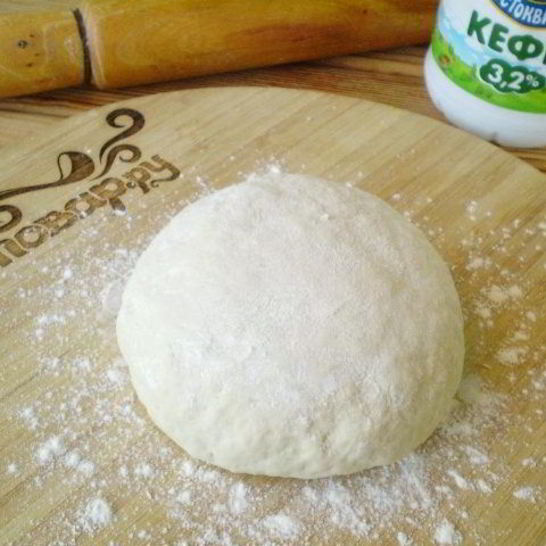 Рецепт теста ны кефире беза яица